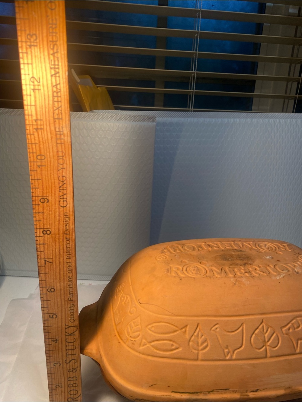 Vintage Romertopf terra-cotta clay Baker roasters pot - Picture 7 of 7